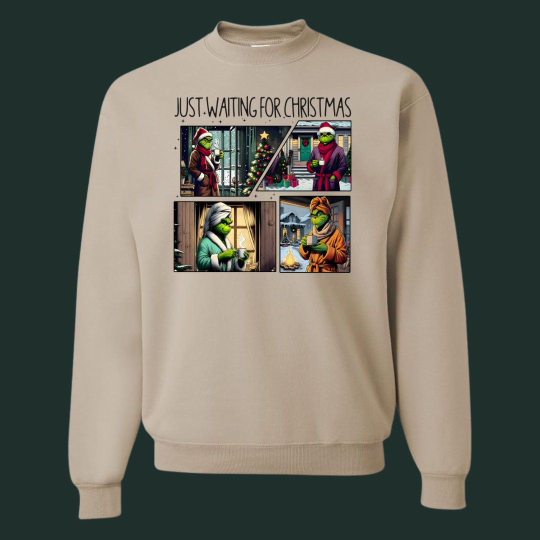 Just waiting for Christmas Sweatshirt